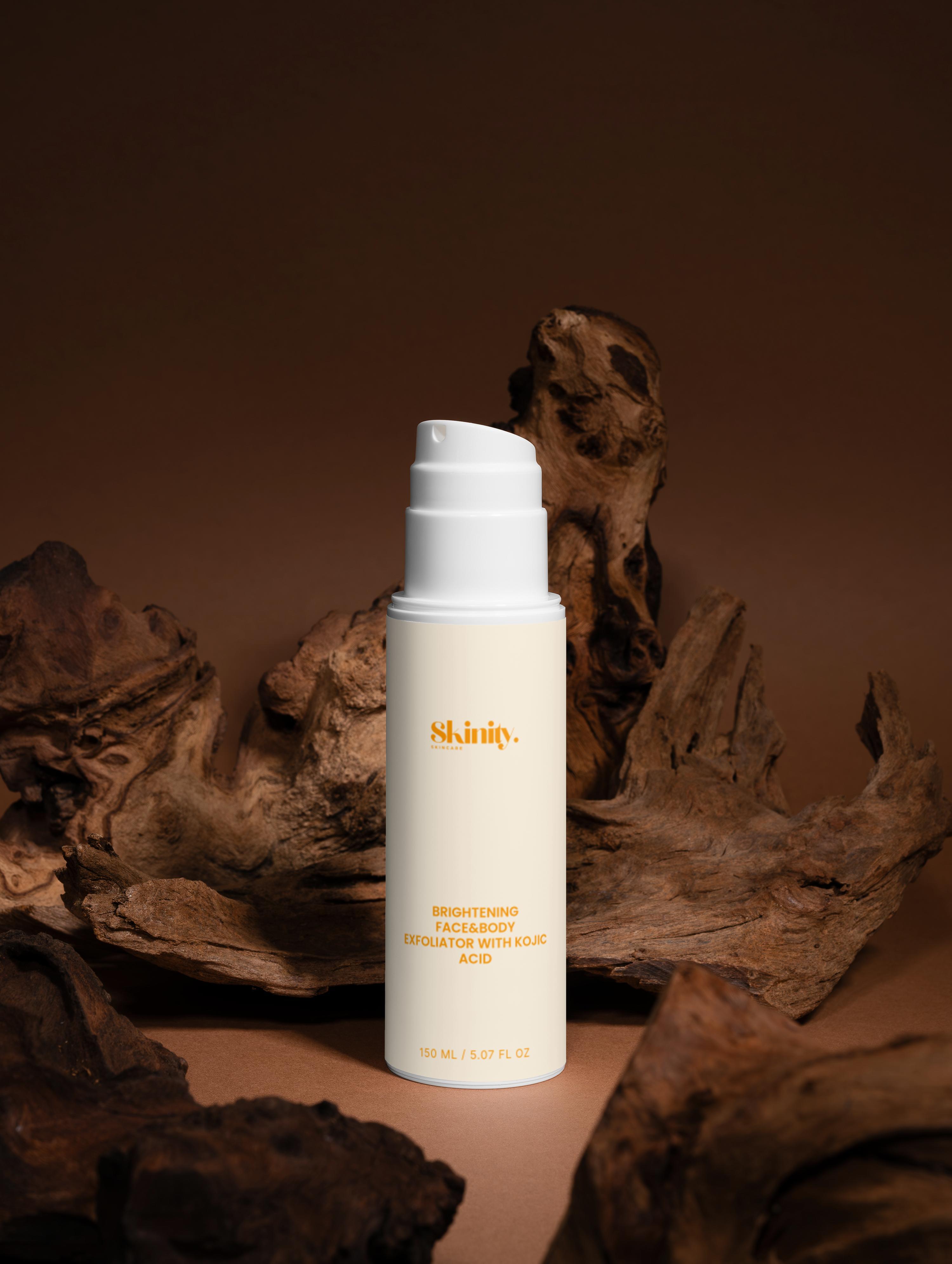 Brightening Face&Body Exfoliator with Kojic Acid